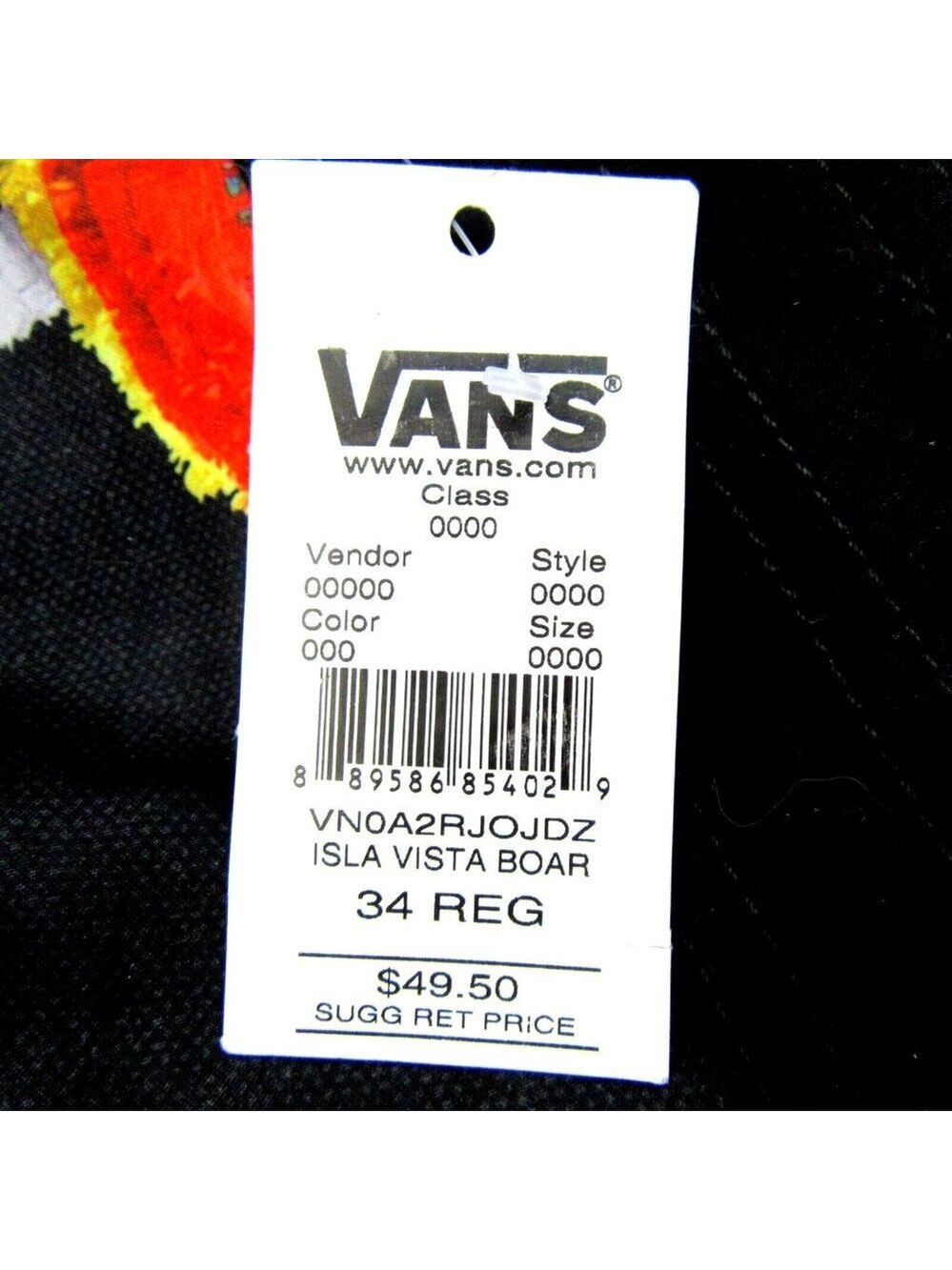 Vans Era Isla Vista Boardshort Swim Trunks Men's Size 34 NEW - Picture 12 of 14